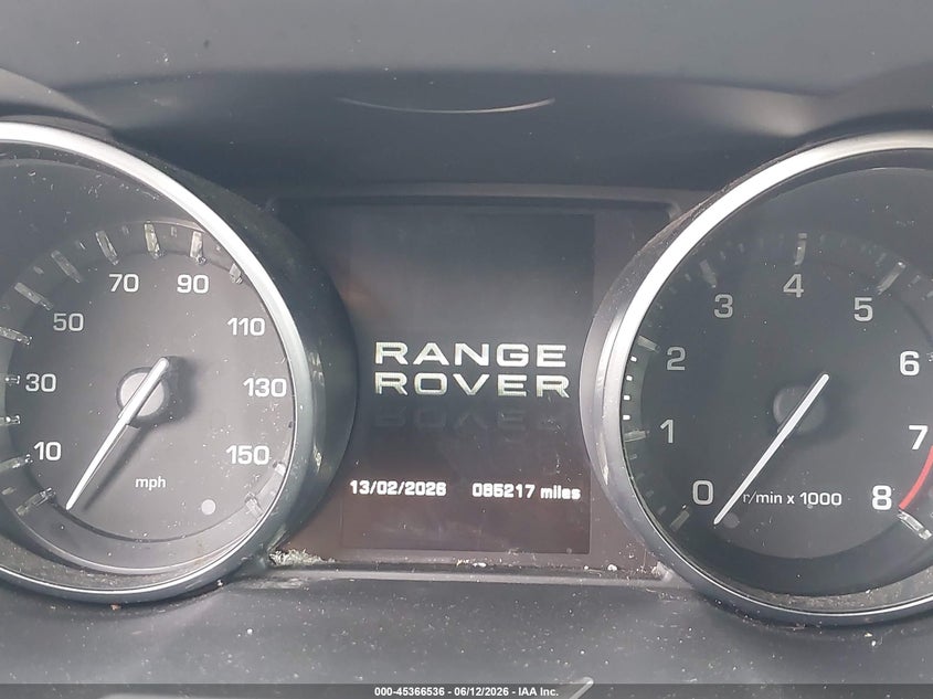 2012 Land rover Range rover evoque VIN SALVT2BG7CH644144 IAAI salvage auction — SIDE, Clear (Oklahoma), sold $1,950 on 2026-07-22 (photo 7)