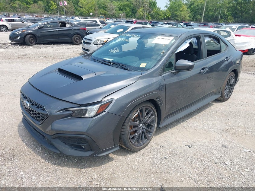 2023 Subaru Wrx VIN JF1VBAF66P9808785 IAAI salvage auction — REAR END, Clear (Illinois), sold $250 on 2026-07-21 (photo 2)