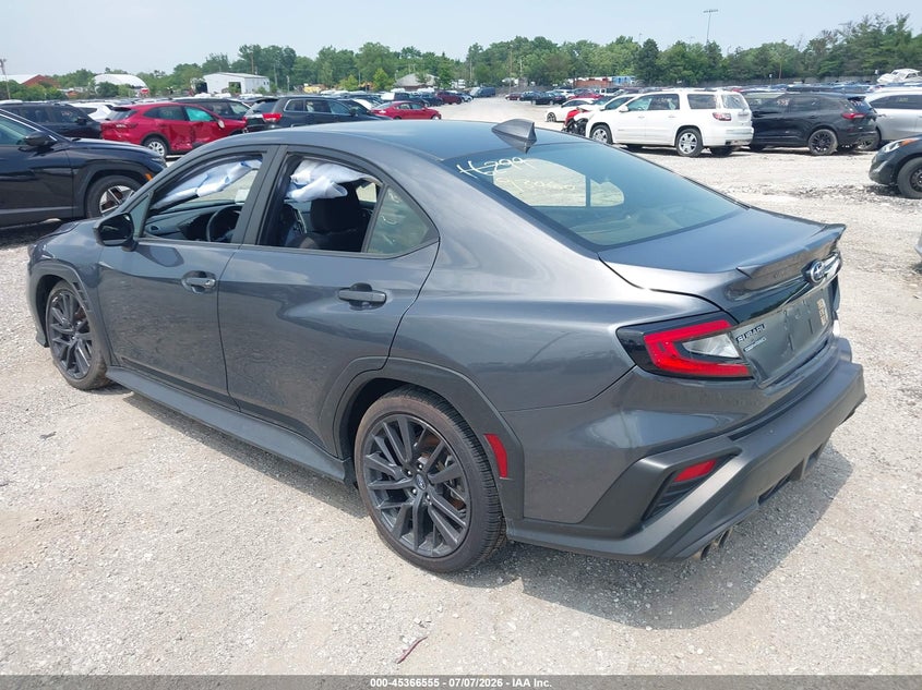 2023 Subaru Wrx VIN JF1VBAF66P9808785 IAAI salvage auction — REAR END, Clear (Illinois), sold $250 on 2026-07-21 (photo 3)