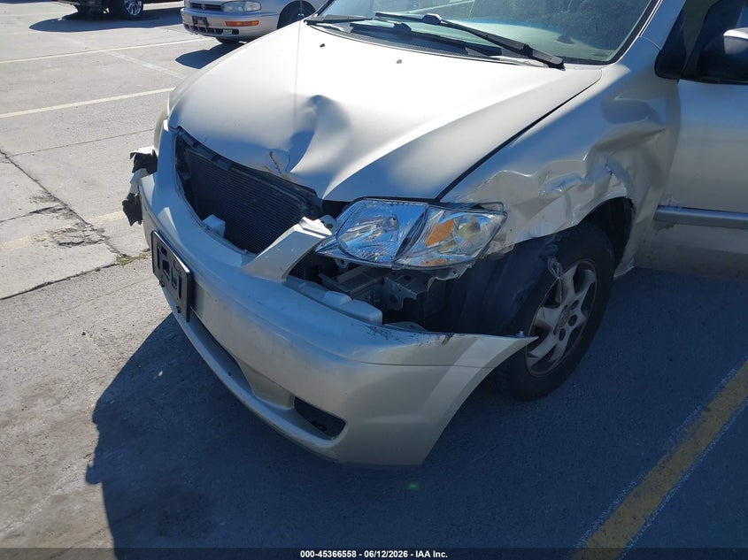 2001 Mazda Mpv VIN JM3LW28Y010196645 IAAI salvage auction — LEFT FRONT, Salvage (California), sold $150 on 2026-07-13 (photo 6)