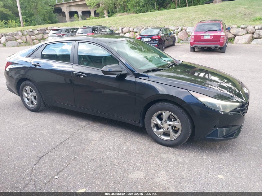 2021 Hyundai Elantra VIN 5NPLL4AG4MH049539 IAAI salvage auction — NORMAL WEAR, Sf97 (Minnesota), sold $7,550 on 2026-07-14 (photo 1)