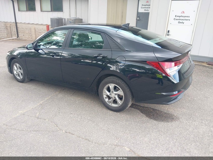 2021 Hyundai Elantra VIN 5NPLL4AG4MH049539 IAAI salvage auction — NORMAL WEAR, Sf97 (Minnesota), sold $7,550 on 2026-07-14 (photo 3)