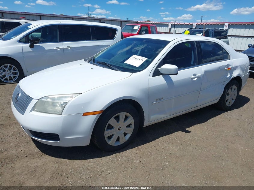 2007 Mercury Milan VIN 3MEHM07Z27R628579 IAAI salvage auction — NORMAL WEAR, Clear (Washington), sold $275 on 2026-07-21 (photo 2)