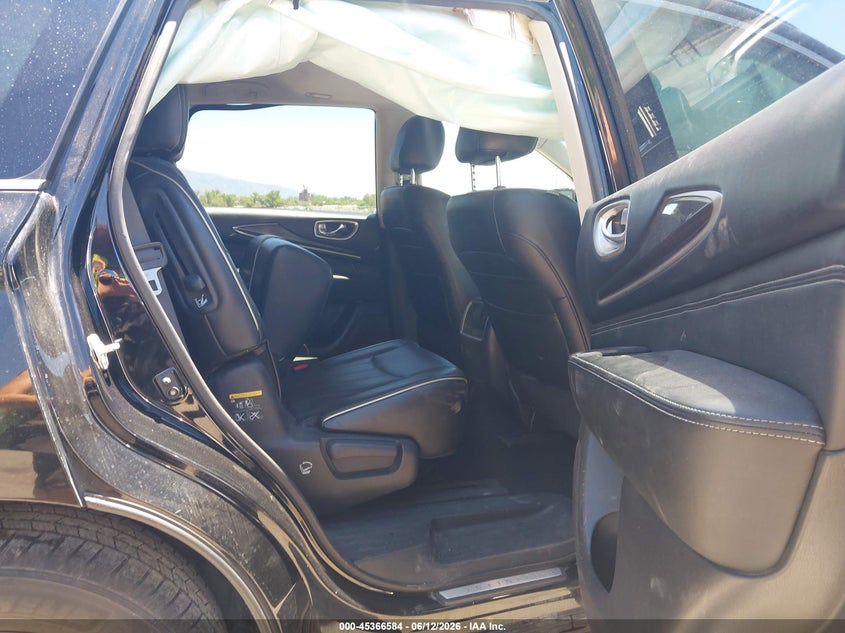 2017 Infiniti Qx60 VIN 5N1DL0MM9HC519401 IAAI salvage auction — FRONT END, Salvage (Utah), sold $1,250 on 2026-07-09 (photo 8)