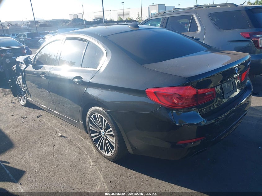 2018 BMW 5er VIN WBAJE5C55JG918116 IAAI salvage auction — FRONT END, Salvage Title, sold $3,400 on 2026-07-24 (photo 3)