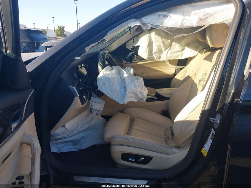 2018 BMW 5er VIN WBAJE5C55JG918116 IAAI salvage auction — FRONT END, Salvage Title, sold $3,400 on 2026-07-24 (photo 5)