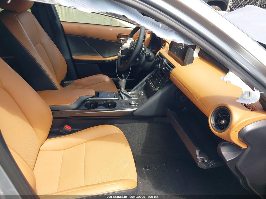 2023 Lexus Is VIN JTHCA1D2XP5128172 IAAI salvage auction — FRONT END, Salvage Title, sold $3,600 on 2026-07-28 (photo 5)