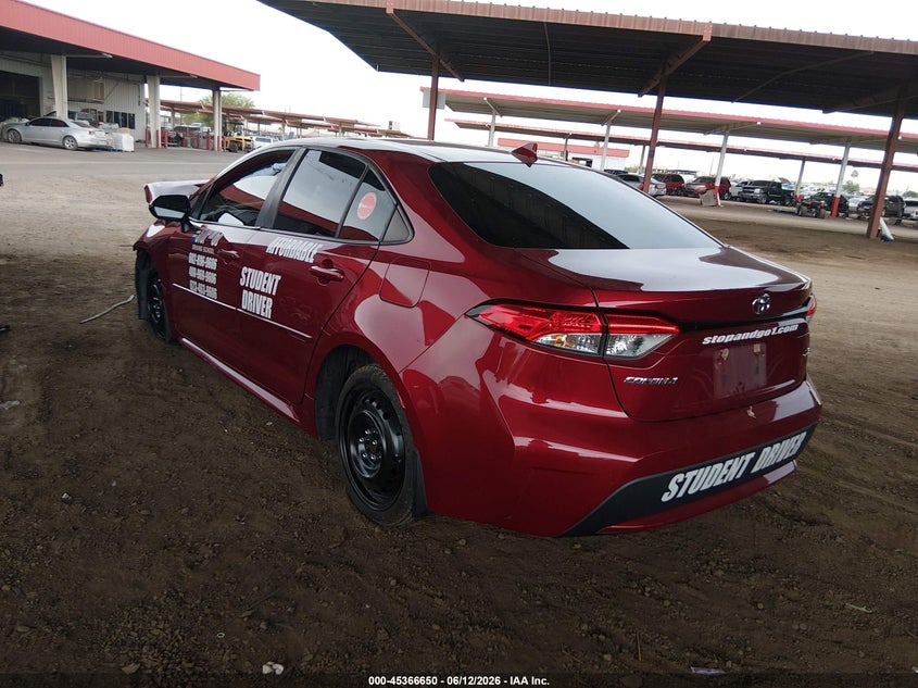2022 Toyota Corolla VIN JTDEPMAE6NJ224992 IAAI salvage auction — FRONT END, Salvage (Arizona), sold $2,350 on 2026-07-14 (photo 3)