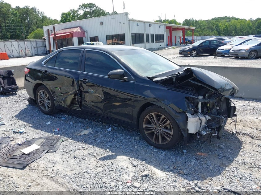 2016 Toyota Camry VIN 4T1BF1FK9GU596021 IAAI salvage auction — FRONT END, Salvage (Georgia), sold $1,150 on 2026-07-18 (photo 1)
