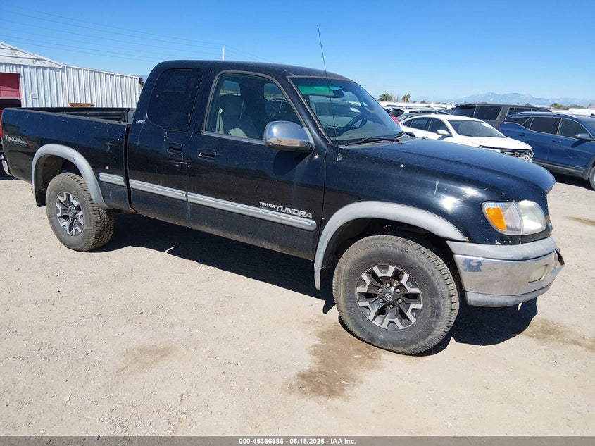 2000 Toyota Tundra VIN 5TBBT4413YS018388 IAAI salvage auction — FRONT END, Salvage (Colorado), sold $1,750 on 2026-07-11 (photo 1)