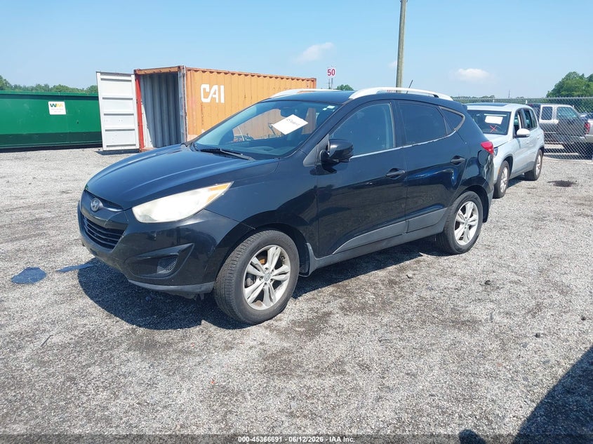 2011 Hyundai Tucson VIN KM8JU3AC3BU128274 IAAI salvage auction — NORMAL WEAR, Clear (Delaware), sold $1,400 on 2026-07-13 (photo 2)