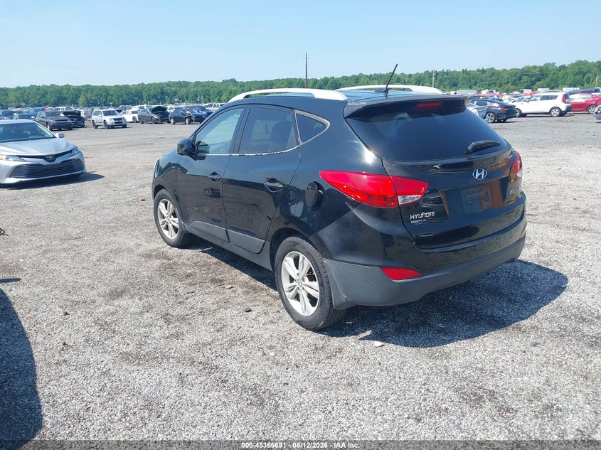 2011 Hyundai Tucson VIN KM8JU3AC3BU128274 IAAI salvage auction — NORMAL WEAR, Clear (Delaware), sold $1,400 on 2026-07-13 (photo 3)