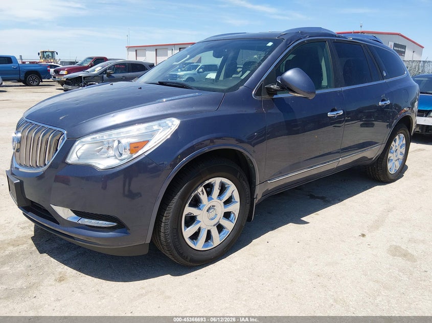 2014 Buick Enclave VIN 5GAKVBKD5EJ132051 IAAI salvage auction — STORM DAMAGE, Salvage (Kansas), sold $325 on 2026-07-24 (photo 2)