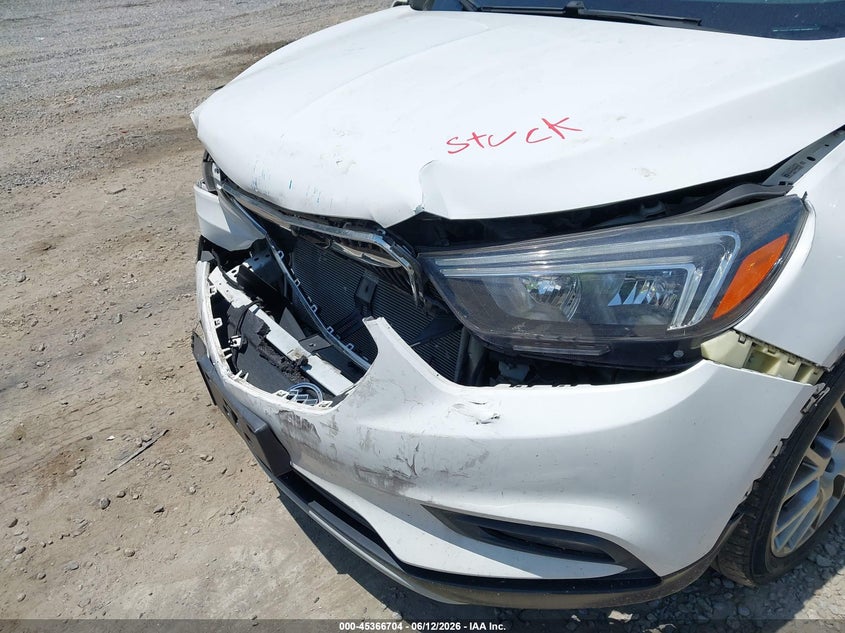2018 Buick Encore VIN KL4CJ1SBXJB591503 IAAI salvage auction — FRONT END, Salvage (North Carolina), sold $1,150 on 2026-07-31 (photo 6)