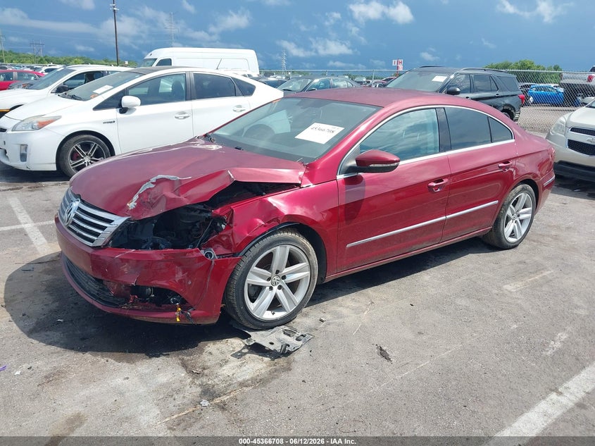 2016 Volkswagen Passat cc VIN WVWBN7AN2GE503944 IAAI salvage auction — NORMAL WEAR, Clear (Tennessee), sold $750 on 2026-07-07 (photo 2)