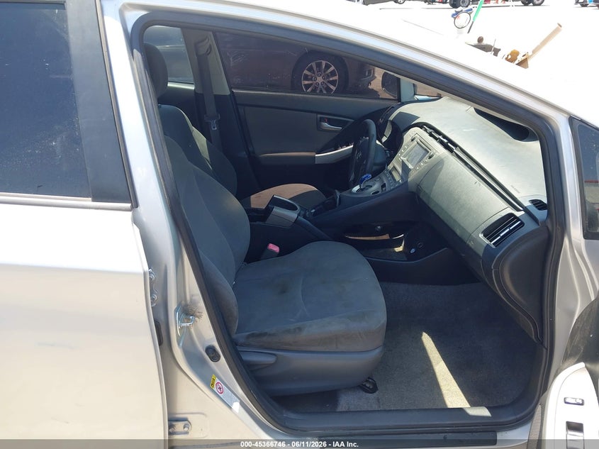 2013 Toyota Prius VIN JTDKN3DUXD5648799 IAAI salvage auction — NORMAL WEAR, Clear - Dealer Only (California), sold $1,525 on 2026-07-09 (photo 5)