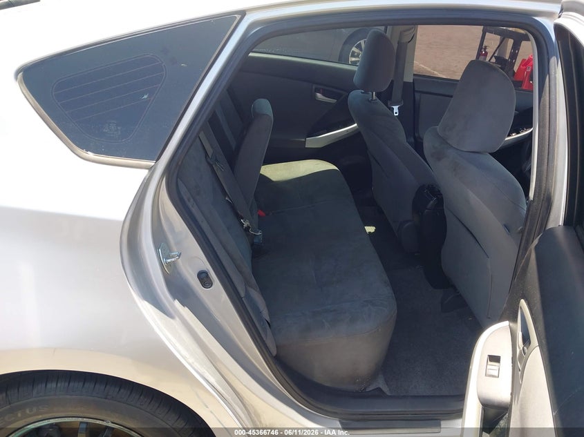 2013 Toyota Prius VIN JTDKN3DUXD5648799 IAAI salvage auction — NORMAL WEAR, Clear - Dealer Only (California), sold $1,525 on 2026-07-09 (photo 8)