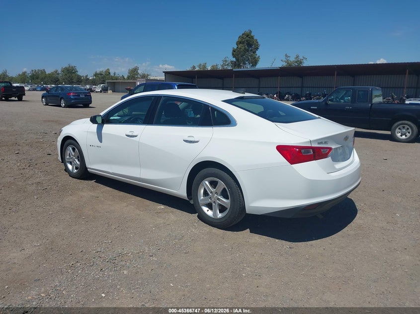 2020 Chevrolet Malibu VIN 1G1ZC5ST5LF134516 IAAI salvage auction — NORMAL WEAR, Sf97 (California), sold $10,100 on 2026-07-28 (photo 3)