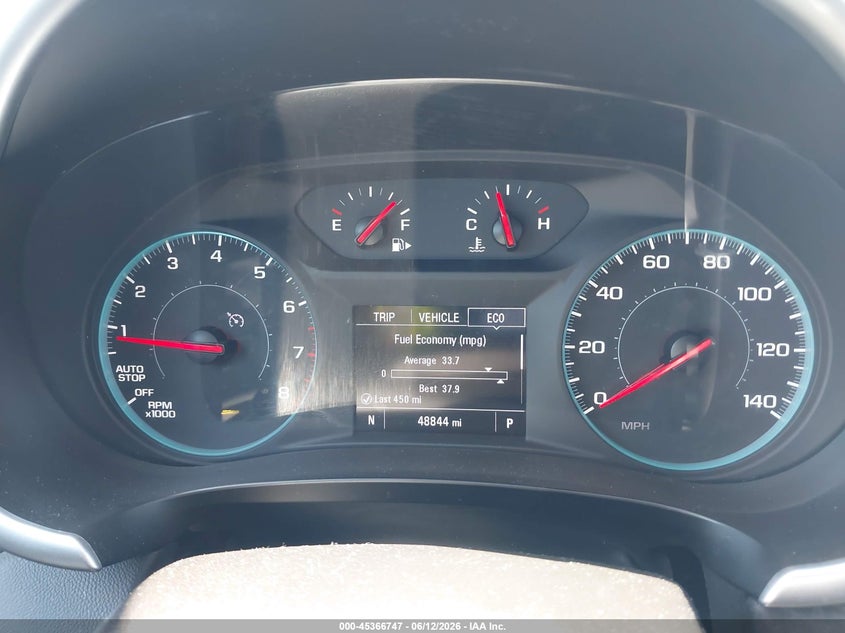 2020 Chevrolet Malibu VIN 1G1ZC5ST5LF134516 IAAI salvage auction — NORMAL WEAR, Sf97 (California), sold $10,100 on 2026-07-28 (photo 7)