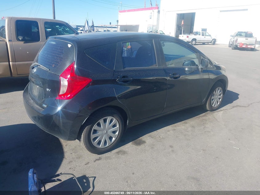 2014 Nissan Versa VIN 3N1CE2CP6EL352306 IAAI salvage auction — NORMAL WEAR, Clear (Utah), sold $325 on 2026-07-09 (photo 4)
