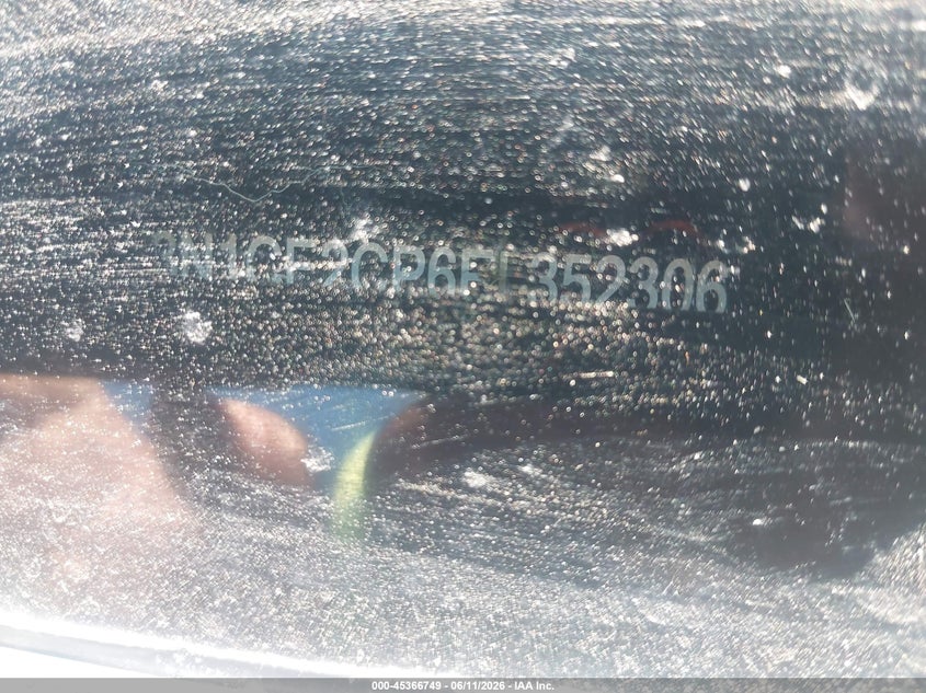 2014 Nissan Versa VIN 3N1CE2CP6EL352306 IAAI salvage auction — NORMAL WEAR, Clear (Utah), sold $325 on 2026-07-09 (photo 9)