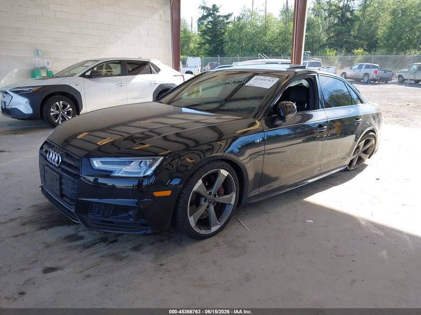 2018 Audi S4 VIN WAUC4AF42JA038114 IAAI salvage auction — SUSPENSION, Bill Of Sale (Washington), sold $7,125 on 2026-07-15 (photo 2)