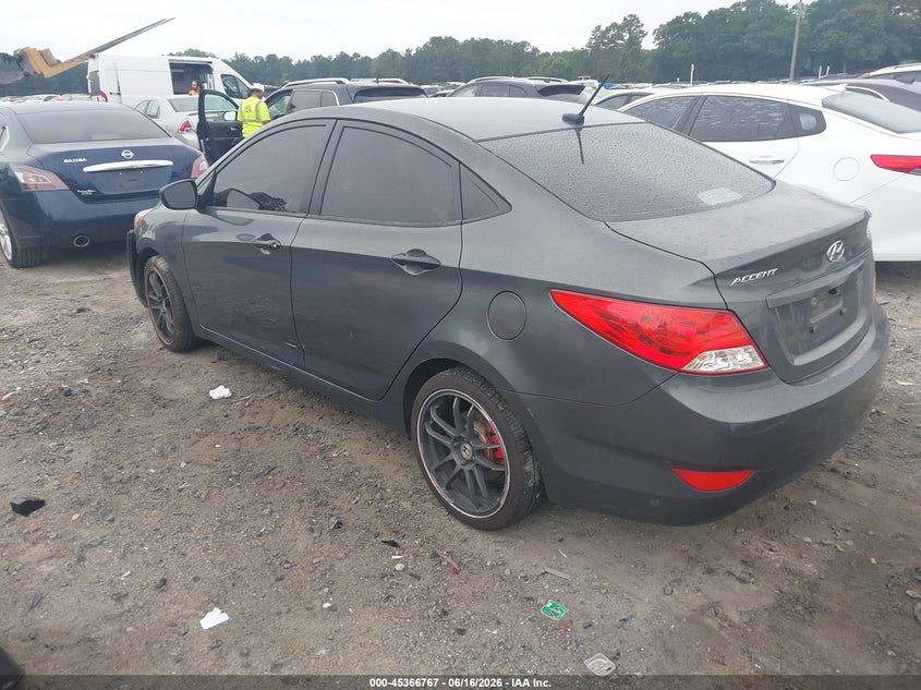 2012 Hyundai Accent VIN KMHCT4AE7CU088205 IAAI salvage auction — RIGHT FRONT, Salvage (South Carolina), sold $350 on 2026-07-21 (photo 3)