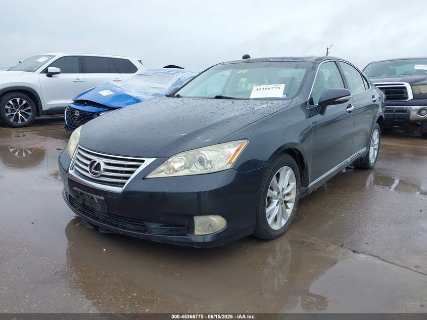 2010 Lexus Es 350 VIN JTHBK1EG5A2344538 IAAI salvage auction — REAR END, Salvage (Texas), sold $1,100 on 2026-07-21 (photo 2)