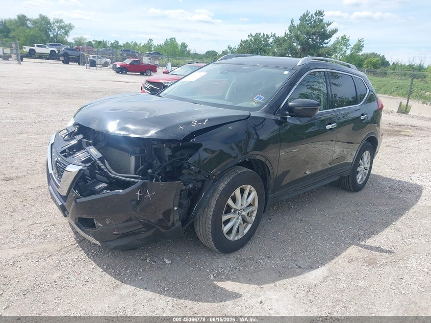 2019 Nissan Rogue VIN JN8AT2MV8KW376124 IAAI salvage auction — FRONT END, Clear (Wisconsin), sold $2,050 on 2026-07-14 (photo 2)