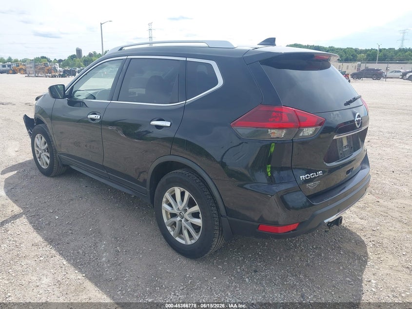 2019 Nissan Rogue VIN JN8AT2MV8KW376124 IAAI salvage auction — FRONT END, Clear (Wisconsin), sold $2,050 on 2026-07-14 (photo 3)