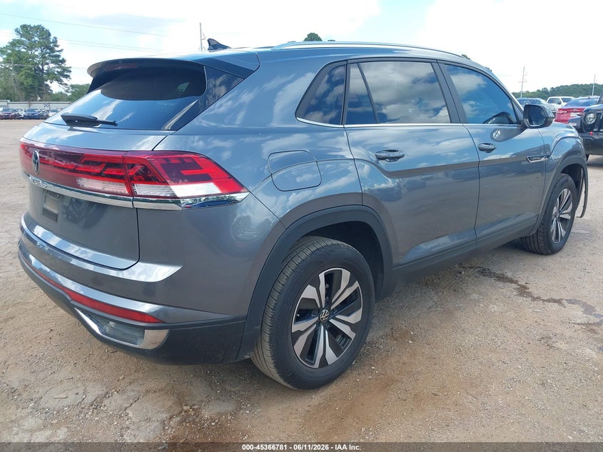 2024 Volkswagen Atlas cross sport VIN 1V2DE2CA3RC203171 IAAI salvage auction — LEFT SIDE, Original (Texas), sold $8,600 on 2026-08-22 (photo 4)