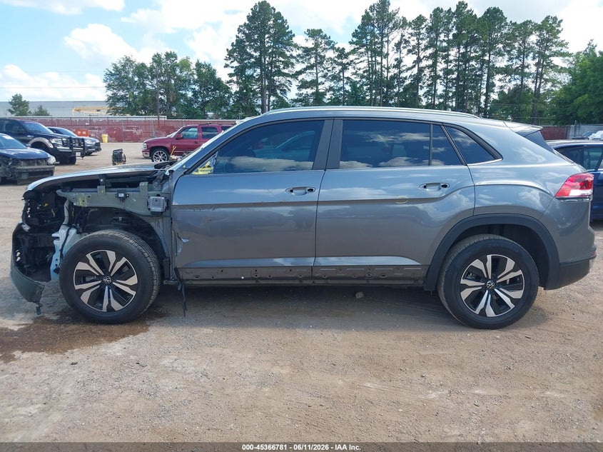 2024 Volkswagen Atlas cross sport VIN 1V2DE2CA3RC203171 IAAI salvage auction — LEFT SIDE, Original (Texas), sold $8,600 on 2026-08-22 (photo 6)