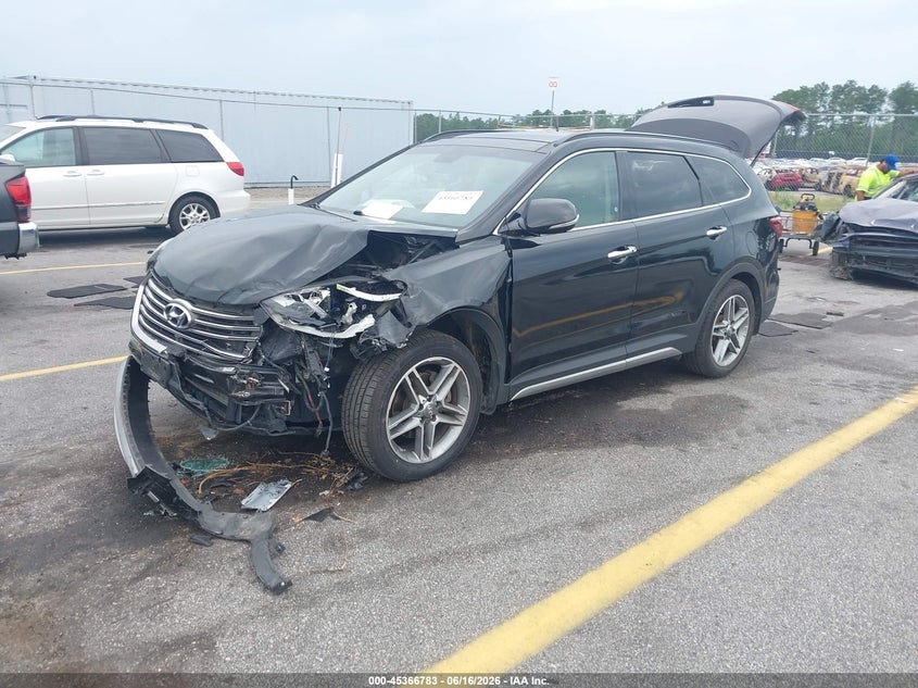 2019 Hyundai Santa fe VIN KM8SRDHF7KU298164 IAAI salvage auction — FRONT END, Salvage (South Carolina), sold $25 on 2026-07-29 (photo 2)