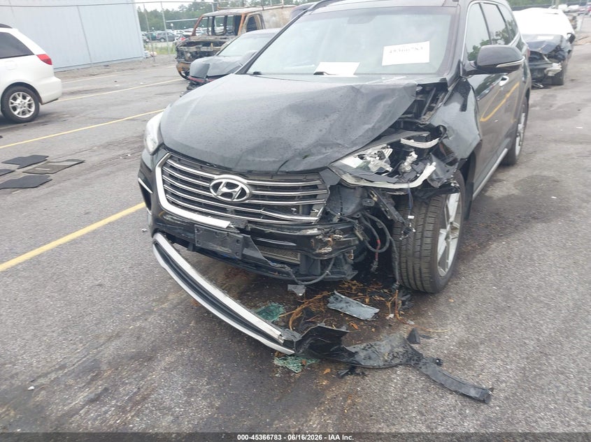 2019 Hyundai Santa fe VIN KM8SRDHF7KU298164 IAAI salvage auction — FRONT END, Salvage (South Carolina), sold $25 on 2026-07-29 (photo 6)