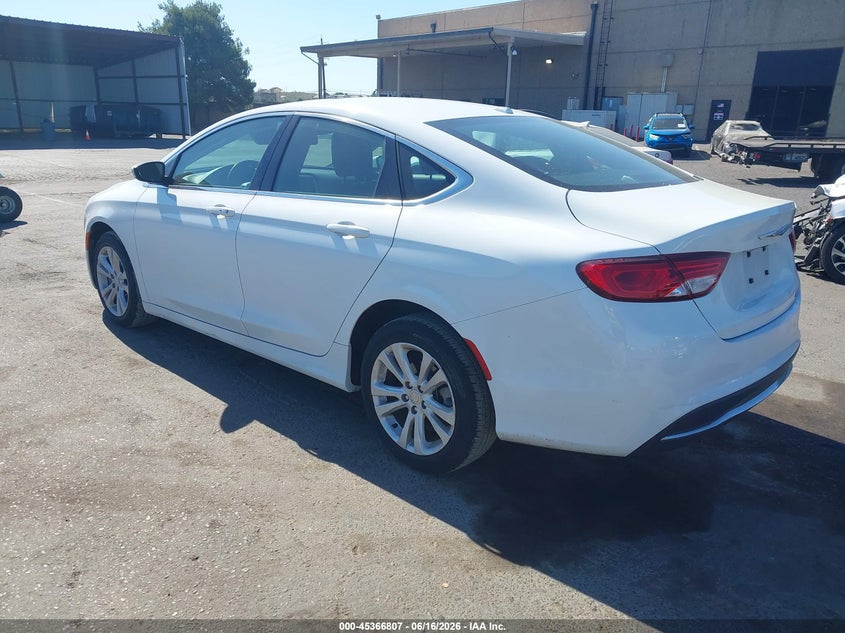 2015 Chrysler 200 VIN 1C3CCCAB0FN624869 IAAI salvage auction — RIGHT SIDE, Salvage Title, sold $25 on 2026-07-31 (photo 3)