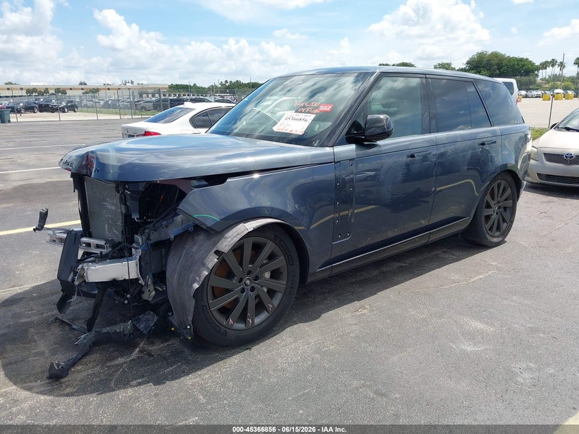 2024 Land rover RANGE ROVER VIN SALKP9FU1RA214854 IAAI salvage auction — FRONT END, Rebuildable (Florida), sold $42,000 on 2026-07-24 (photo 2)