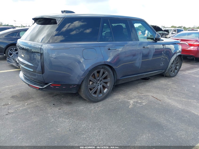 2024 Land rover RANGE ROVER VIN SALKP9FU1RA214854 IAAI salvage auction — FRONT END, Rebuildable (Florida), sold $42,000 on 2026-07-24 (photo 4)