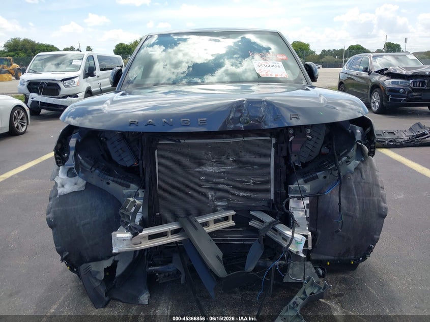 2024 Land rover RANGE ROVER VIN SALKP9FU1RA214854 IAAI salvage auction — FRONT END, Rebuildable (Florida), sold $42,000 on 2026-07-24 (photo 6)