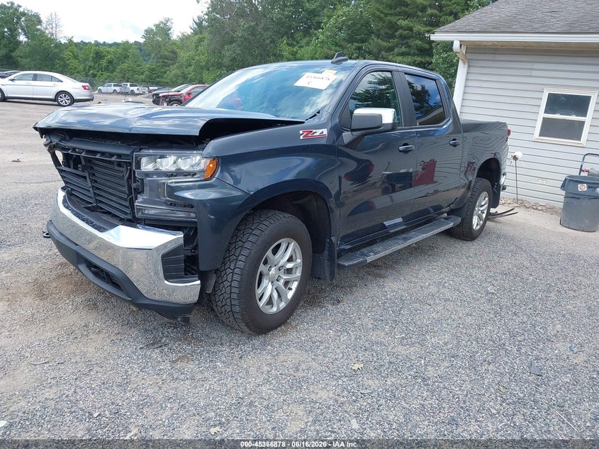 2022 Chevrolet Silverado VIN 1GCUYDED0NZ188647 IAAI salvage auction — FRONT END, Salvage (Ohio), sold $7,800 on 2026-07-29 (photo 2)