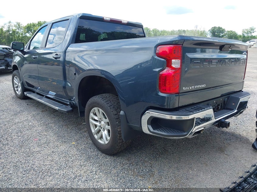 2022 Chevrolet Silverado VIN 1GCUYDED0NZ188647 IAAI salvage auction — FRONT END, Salvage (Ohio), sold $7,800 on 2026-07-29 (photo 3)