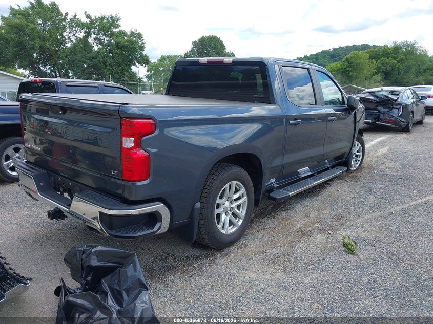 2022 Chevrolet Silverado VIN 1GCUYDED0NZ188647 IAAI salvage auction — FRONT END, Salvage (Ohio), sold $7,800 on 2026-07-29 (photo 4)