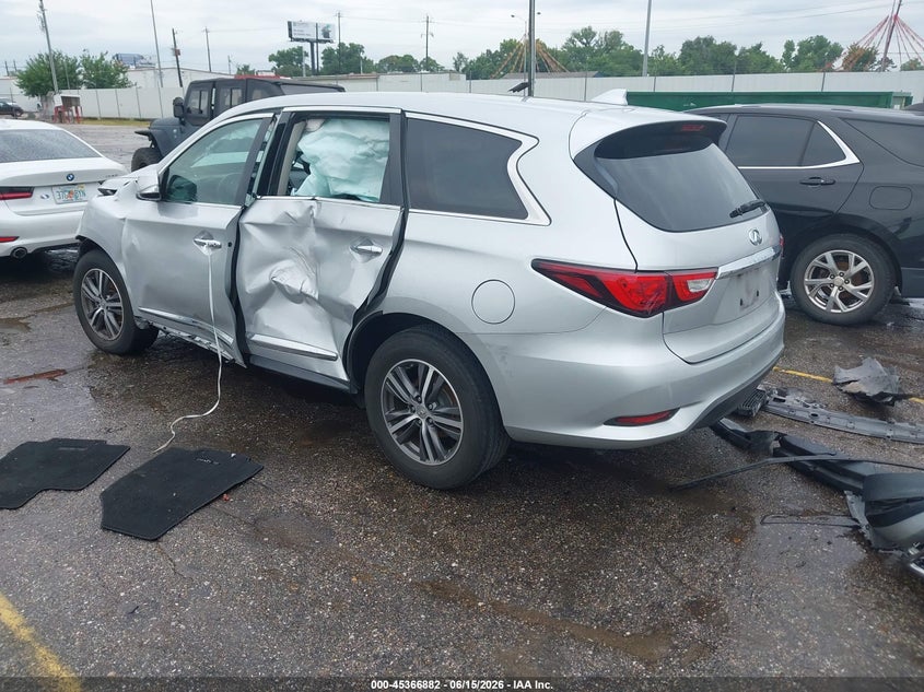 2016 Infiniti Qx60 VIN 5N1AL0MN0GC504621 IAAI salvage auction — FRONT END, Salvage (Texas), sold $725 on 2026-07-29 (photo 3)