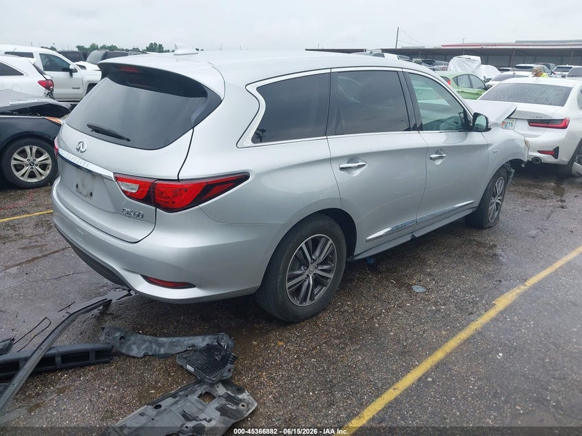 2016 Infiniti Qx60 VIN 5N1AL0MN0GC504621 IAAI salvage auction — FRONT END, Salvage (Texas), sold $725 on 2026-07-29 (photo 4)