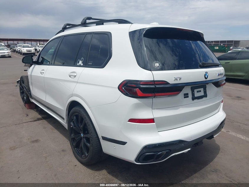 2025 BMW X7 VIN 5UX33EM00S9X88674 IAAI salvage auction — LEFT FRONT, Salvage (Arizona), sold $30,250 on 2026-07-21 (photo 3)