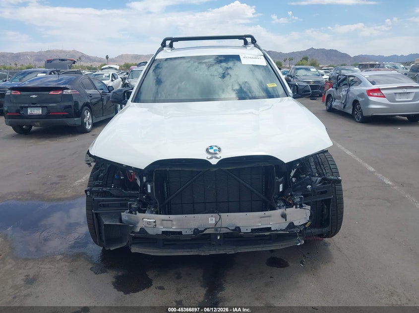 2025 BMW X7 VIN 5UX33EM00S9X88674 IAAI salvage auction — LEFT FRONT, Salvage (Arizona), sold $30,250 on 2026-07-21 (photo 6)