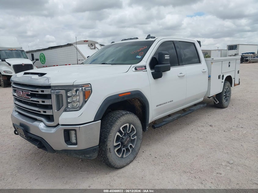 2022 Gmc SIERRA VIN 1GT49MEY0NF110757 IAAI salvage auction — REPOSSESSION, Salvage Title, sold $19,850 on 2026-07-30 (photo 2)