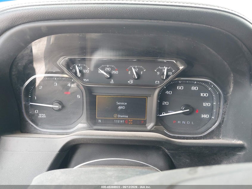 2022 Gmc SIERRA VIN 1GT49MEY0NF110757 IAAI salvage auction — REPOSSESSION, Salvage Title, sold $19,850 on 2026-07-30 (photo 5)