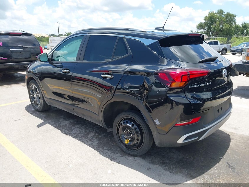 2023 Buick Encore gx VIN KL4MMDS25PB154353 IAAI salvage auction — REAR END, Salvage Title, sold $5,600 on 2026-07-30 (photo 3)