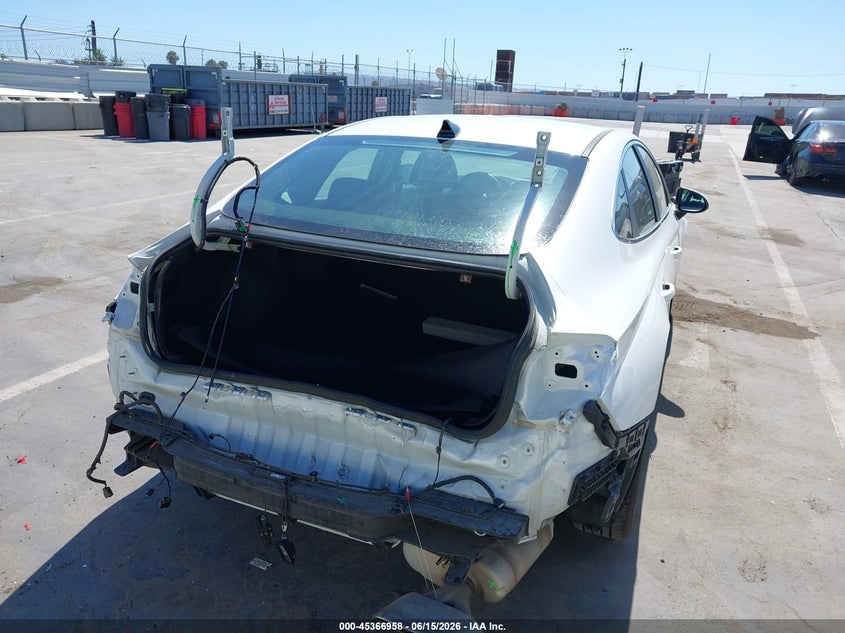 2022 Hyundai Sonata VIN KMHL64JA8NA236175 IAAI salvage auction — REAR END, Salvage Title, sold $5,800 on 2026-07-29 (photo 6)