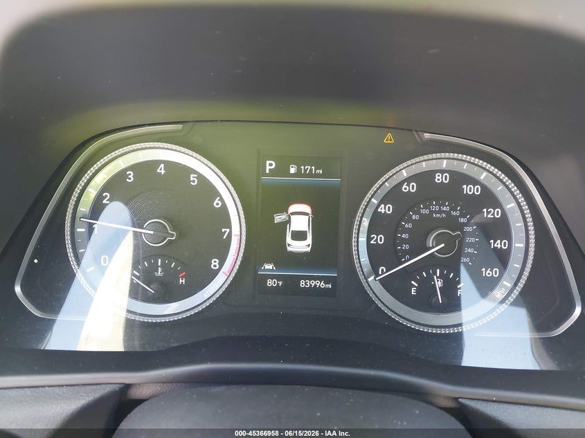 2022 Hyundai Sonata VIN KMHL64JA8NA236175 IAAI salvage auction — REAR END, Salvage Title, sold $5,800 on 2026-07-29 (photo 7)